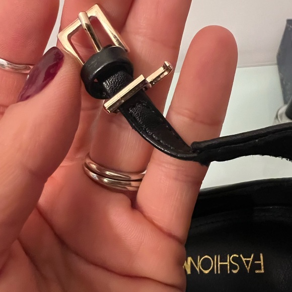 Peep toe platform ankle strap mary Jane - Picture 3 of 7